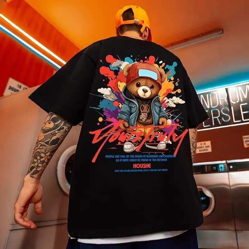 Summer New Casual Loose T-shirt Short Sleeved Men's Fashion Loose Printing Large 8XL Hip Hop Couple Wear Half Sleeve Cotton Top
Summer New Casual Loose T-shirt Short Sleeved Men's Fashion Loose Printing Large 8XL Hip Hop Couple Wear Half Sleeve Cotton Top