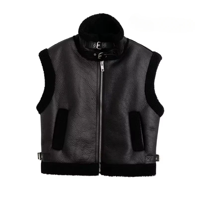 TRAFZR Padded VestWinter Coat Female Women's Warm Vest American Retro Black Vests Sleeveless Jackets Woman Solid Vests
TRAFZR Padded VestWinter Coat Female Women's Warm Vest American Retro Black Vests Sleeveless Jackets Woman Solid Vests