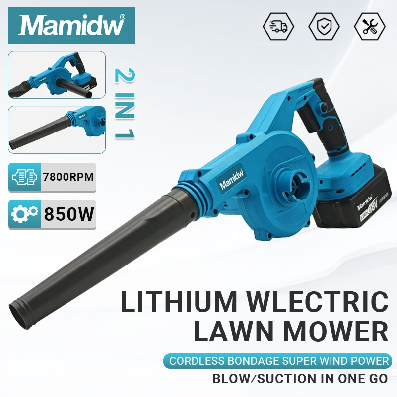 Mamidw Беспроводной Электрический Воздуходувка Портативный Ручной Садовый Пылесборник Листьев Очиститель Электроинструмент Для Makita 18 В Батарея PIN
Mamidw Беспроводной Электрический Воздуходувка Портативный Ручной Садовый Пылесборник Листьев Очиститель Электроинструмент Для Makita 18 В Батарея PIN