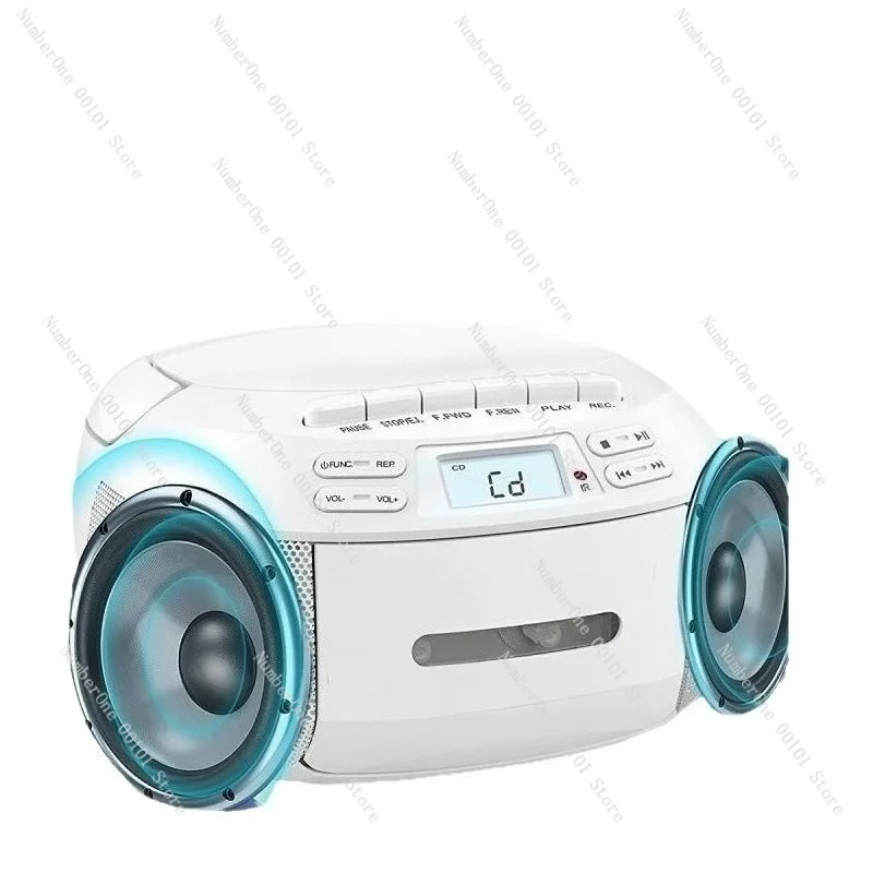 Bluetooth CD-плеер, стереомагнитофон, AM/FM-радио, обучающая машина для детей, портативный музыкальный плеер, воспроизведение через USB, ретро-аудиоплеер
Bluetooth CD-плеер, стереомагнитофон, AM/FM-радио, обучающая машина для детей, портативный музыкальный плеер, воспроизведение через USB, ретро-аудиоплеер