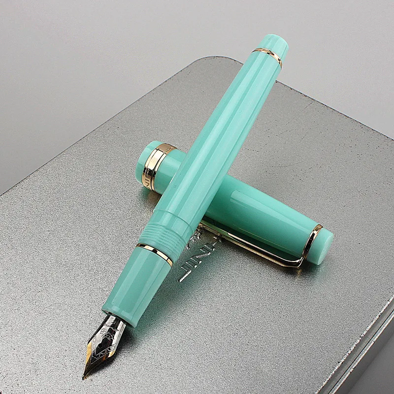 Jinhao 82 Candy Color Fountain Pen Golden Clip Acrylic Barrel Fine Nib for Writing Calligraphy Office School F7282
Jinhao 82 Candy Color Fountain Pen Golden Clip Acrylic Barrel Fine Nib for Writing Calligraphy Office School F7282
