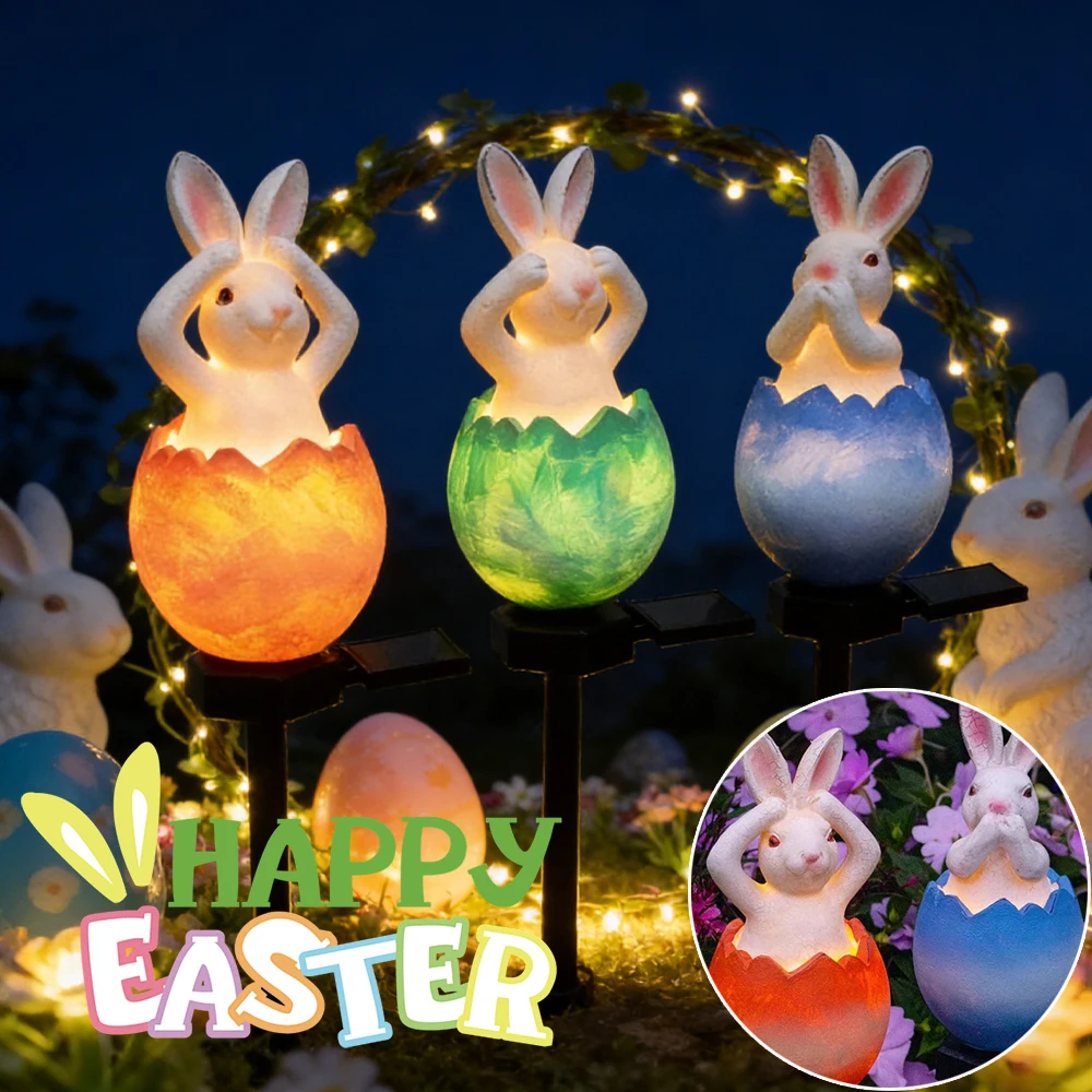 Пасхальные украшения: уличные солнечные светильники в виде пасхальных яиц, водонепроницаемые солнечные светильники-колышки для сада и двора.
Пасхальные украшения: уличные солнечные светильники в виде пасхальных яиц, водонепроницаемые солнечные светильники-колышки для сада и двора.