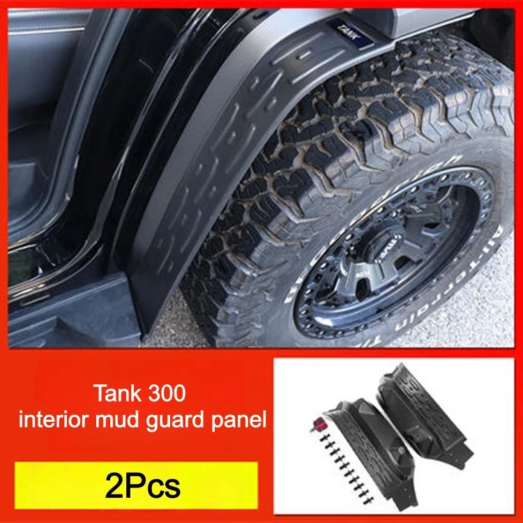 For Great Wall GWM TANK 300 Rear Mud Flaps Plastic Anti-Splash Accessories Rear Wheel Rear Door Mudguard Decorative Accessories
For Great Wall GWM TANK 300 Rear Mud Flaps Plastic Anti-Splash Accessories Rear Wheel Rear Door Mudguard Decorative Accessories