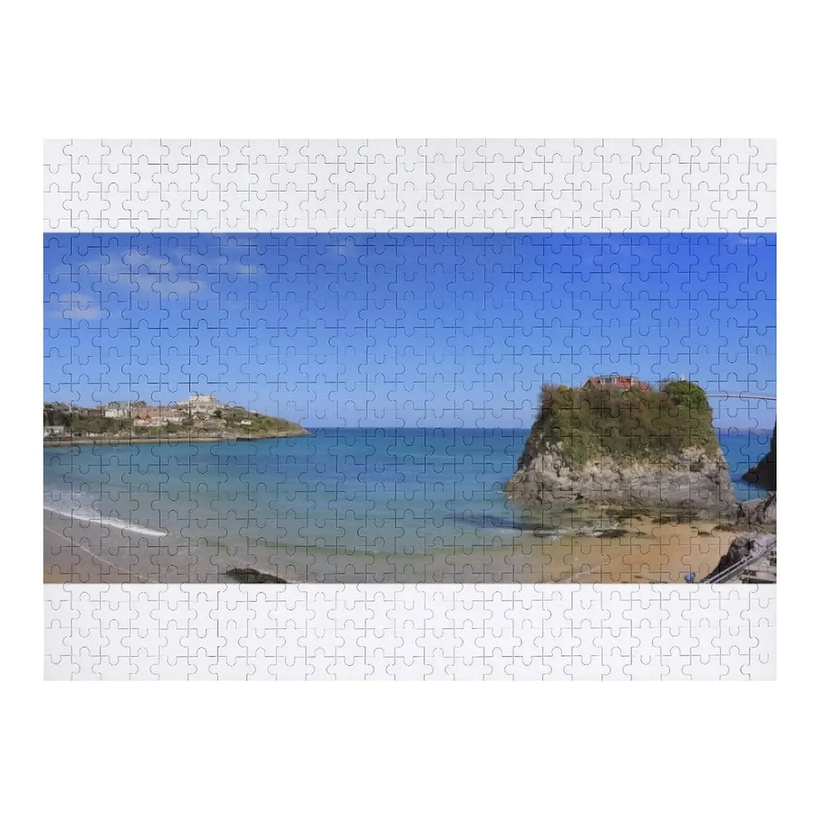 Towan beach, Newquay in the sunshine Jigsaw Puzzle Custom Wooden Name Custom Wood Custom Name Wood Puzzle
Towan beach, Newquay in the sunshine Jigsaw Puzzle Custom Wooden Name Custom Wood Custom Name Wood Puzzle