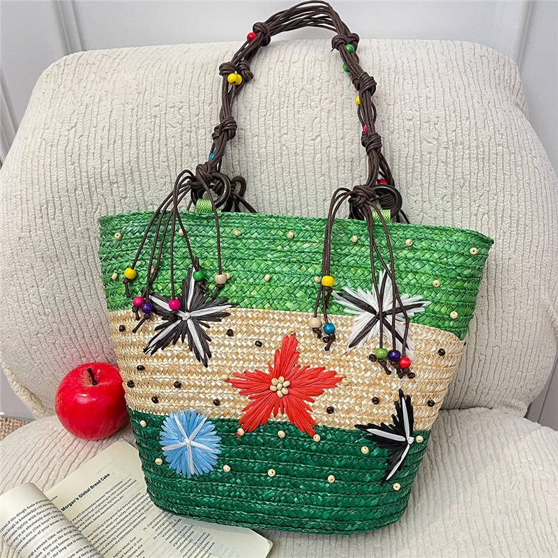 2026 Luxury Designer Beach Bag Handmade Straw Bag For Women Large Capacity Summer Shoulder Bag Raffia Handbag Travel Basket Tote
2026 Luxury Designer Beach Bag Handmade Straw Bag For Women Large Capacity Summer Shoulder Bag Raffia Handbag Travel Basket Tote