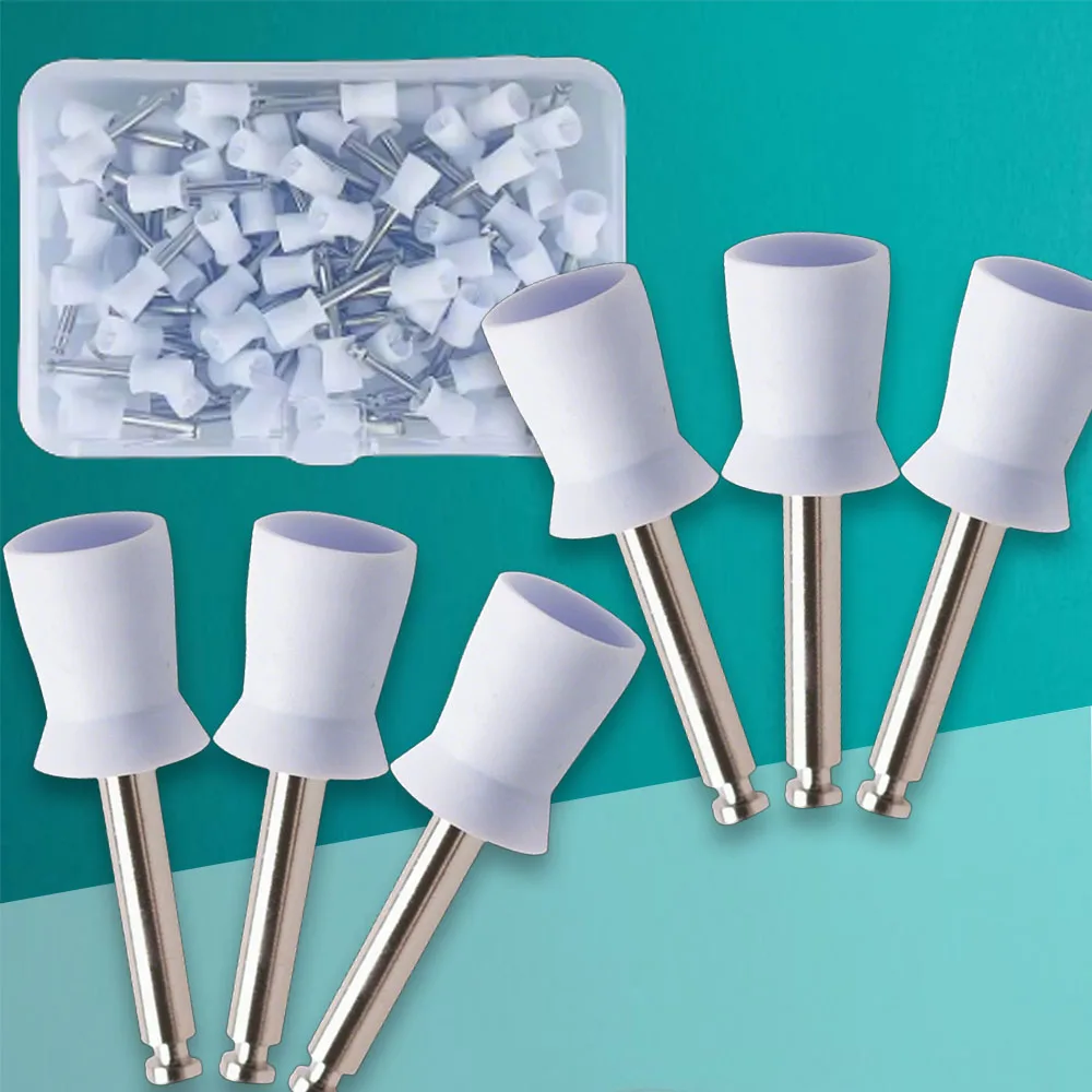 100Pcs Dental Polishing Cups for Low Speed Handpiece Latch Type Rubber Prophy Cups for Tooth Polishing Oral Hygiene Dentist Tool
100Pcs Dental Polishing Cups for Low Speed Handpiece Latch Type Rubber Prophy Cups for Tooth Polishing Oral Hygiene Dentist Tool