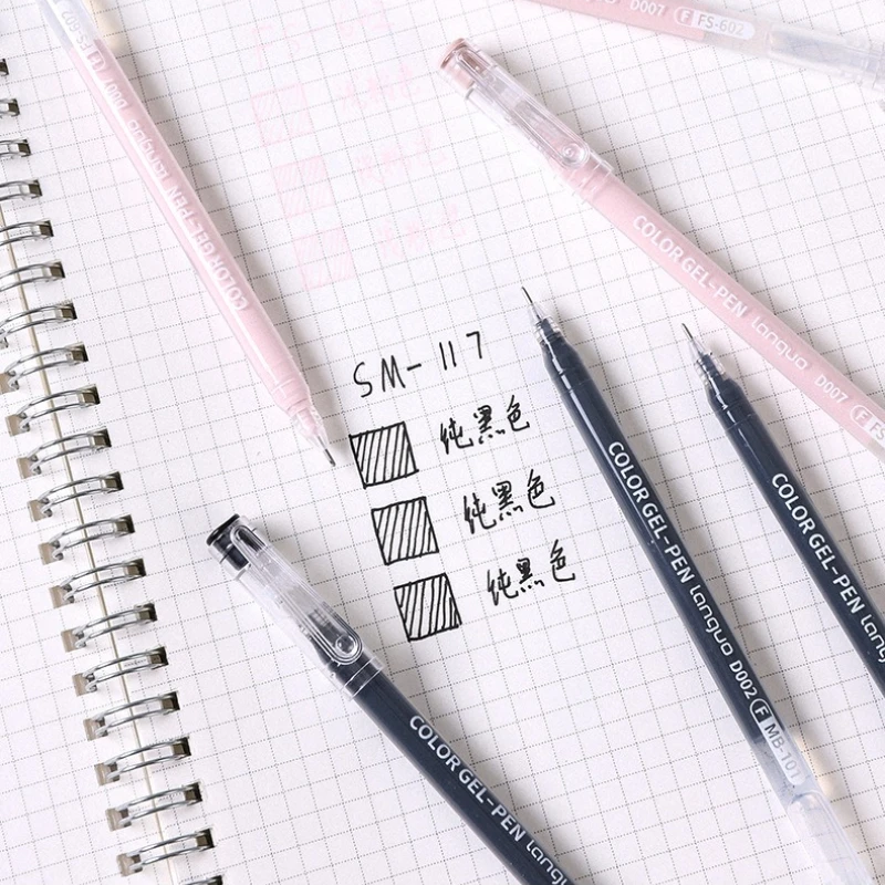 LANGUO Aesthetic Overlayable Skin Tone Gel Pen Black 3-15pcs High-Capacity Art Journaling Replacement School Supplies Stationery
LANGUO Aesthetic Overlayable Skin Tone Gel Pen Black 3-15pcs High-Capacity Art Journaling Replacement School Supplies Stationery