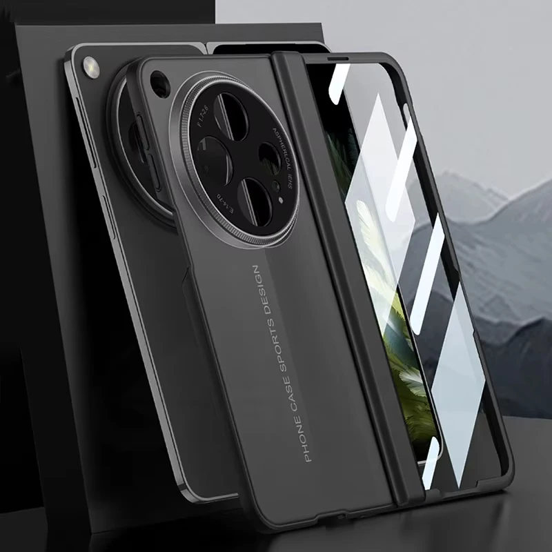 Magnetic Hinge Armor Blade Case For Oneplus Open Case With Outer Screen Glass Anti-knock Matte Cover For Oppo Find N3 Funda
Magnetic Hinge Armor Blade Case For Oneplus Open Case With Outer Screen Glass Anti-knock Matte Cover For Oppo Find N3 Funda