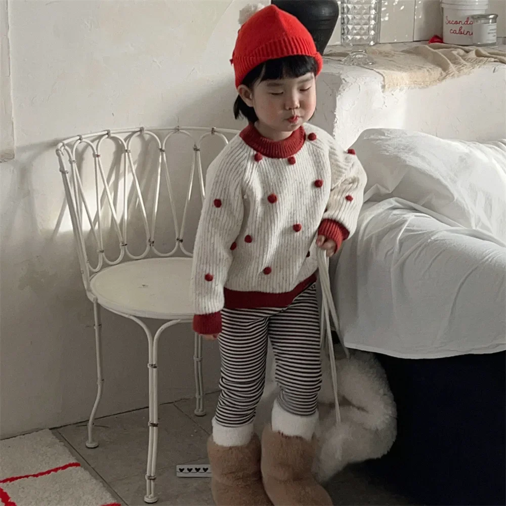 Girls Sweater 2024 Winter New Childrens Wear Korean Style Baby Girl Cute Pullover Warm and Thick German Fluffy Clothes Casual
Girls Sweater 2024 Winter New Childrens Wear Korean Style Baby Girl Cute Pullover Warm and Thick German Fluffy Clothes Casual