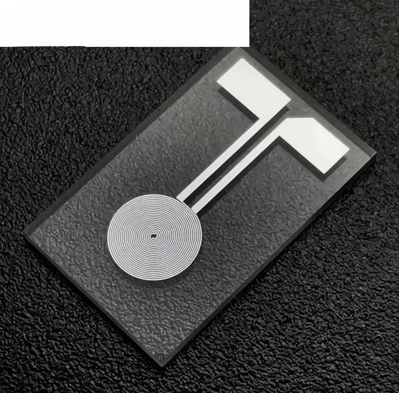 25 micron circular cross finger electrode quartz glass humidity sensor photoelectric detection MEMS
25 micron circular cross finger electrode quartz glass humidity sensor photoelectric detection MEMS