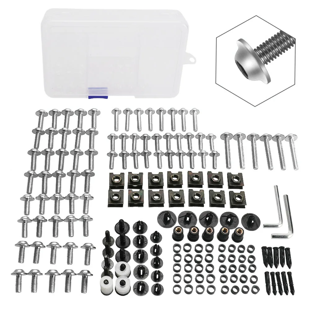 Motorcycle Fairing Bolts Kit Body Screw Clips Nut For Honda CB650R CBR650R CRF1000L 1100L Africa Twin XADV 750 X-ADV750 NC750 S
Motorcycle Fairing Bolts Kit Body Screw Clips Nut For Honda CB650R CBR650R CRF1000L 1100L Africa Twin XADV 750 X-ADV750 NC750 S