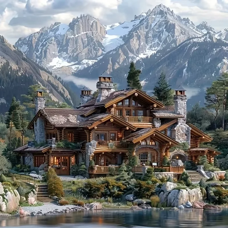 Qingleng Lake Villa Jigsaw Puzzle 500/1024 Pieces DIY Assembly Home Art Decoration Gift
Qingleng Lake Villa Jigsaw Puzzle 500/1024 Pieces DIY Assembly Home Art Decoration Gift