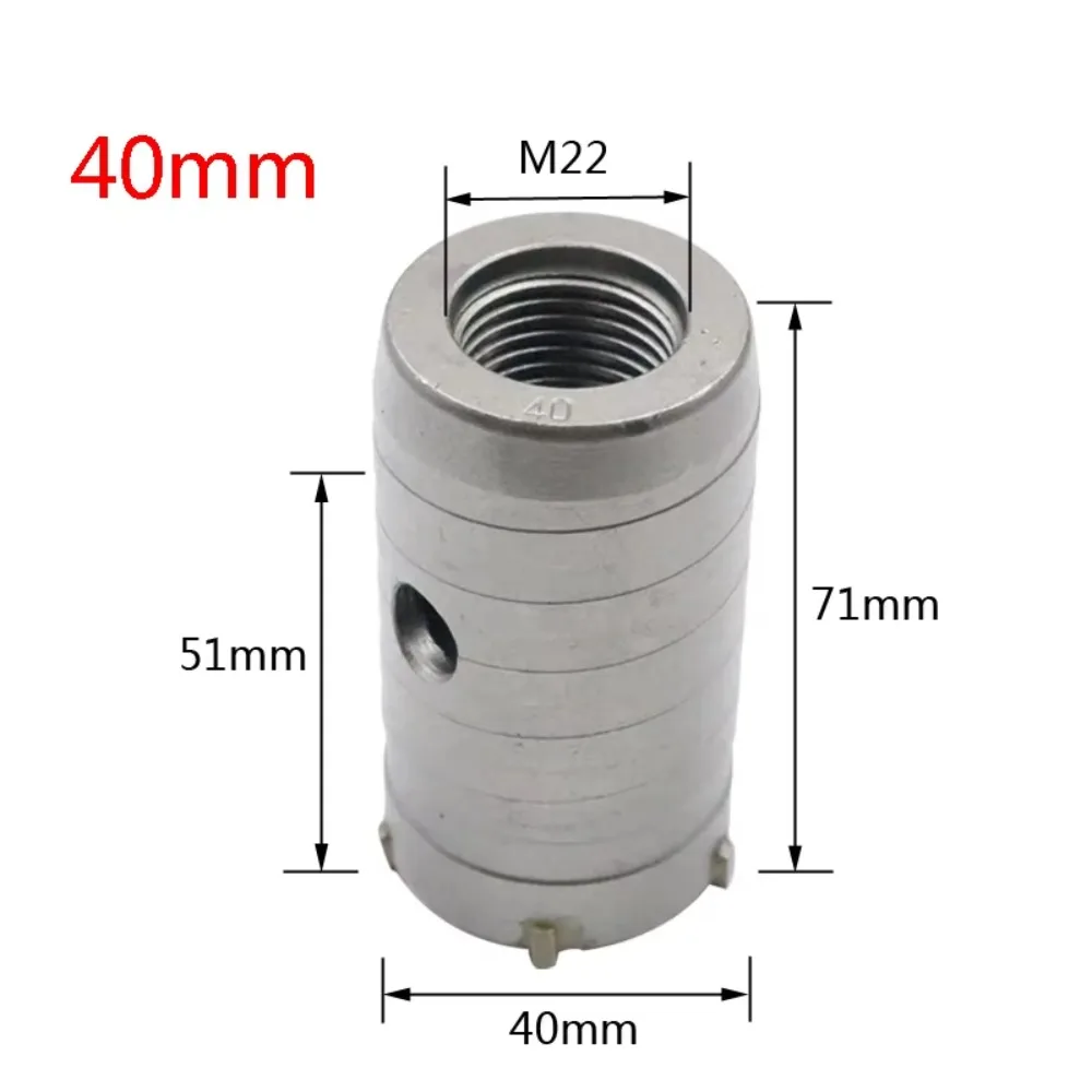 40mm-60mm Concrete Hole Saw High Strength Metal Cutting Wall Drilling Saw Heavy Duty Round Shaft Masonry Construction Tool
40mm-60mm Concrete Hole Saw High Strength Metal Cutting Wall Drilling Saw Heavy Duty Round Shaft Masonry Construction Tool