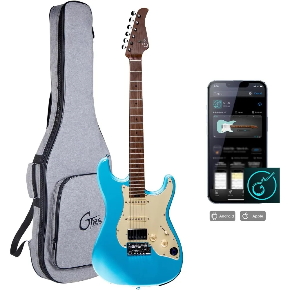 12 Hours Battery Life Travel Guitar Body HHS Pickup Rosewood Fretboard Glossy Paint for Beginner Performance Professional Player
12 Hours Battery Life Travel Guitar Body HHS Pickup Rosewood Fretboard Glossy Paint for Beginner Performance Professional Player