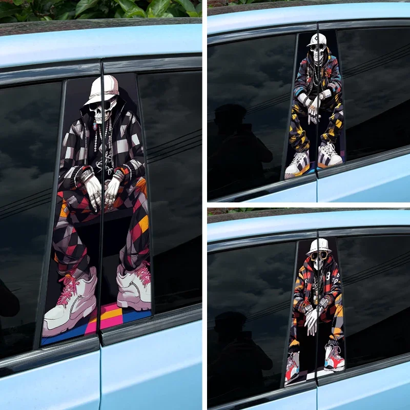 1PC/2PCS Skull Car Stickers Auto B Pillar Waterproof Decoration Cover Scratches DIY Car Doors Pillar Sunscreen Vinyl Decals
1PC/2PCS Skull Car Stickers Auto B Pillar Waterproof Decoration Cover Scratches DIY Car Doors Pillar Sunscreen Vinyl Decals