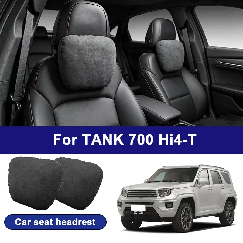 For TANK 700 Hi4-T car headrests, soft universal adjustable car seat pillows, car neck pillow cushions, Car accessories
For TANK 700 Hi4-T car headrests, soft universal adjustable car seat pillows, car neck pillow cushions, Car accessories