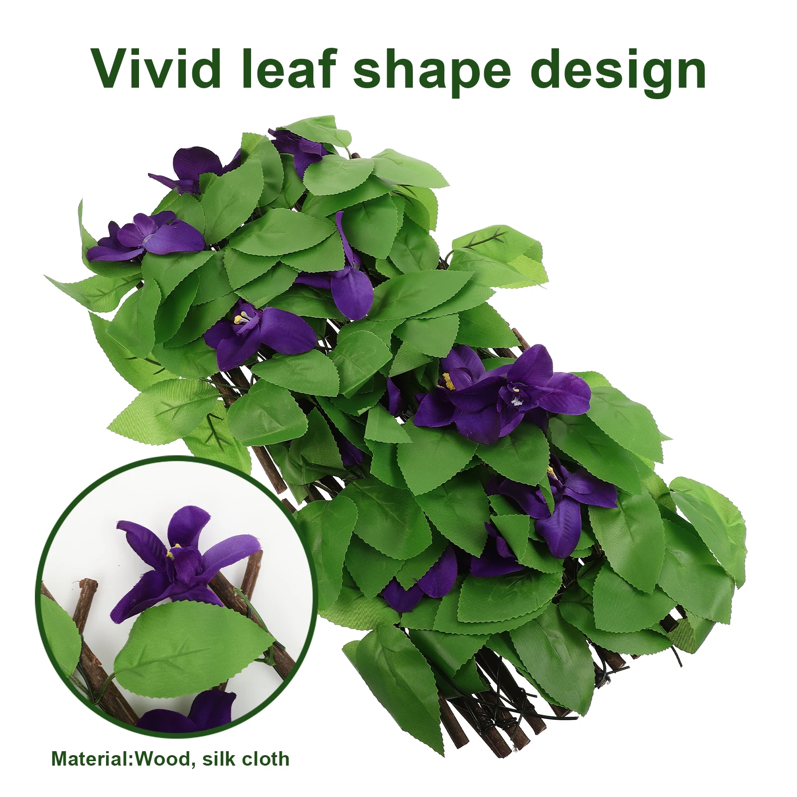 Artificial Green Plant Fake Leaves Wall Outdoor Privacy Screen Lifelike Garden Decoration Balcony Greenery Wall Simulated
Artificial Green Plant Fake Leaves Wall Outdoor Privacy Screen Lifelike Garden Decoration Balcony Greenery Wall Simulated