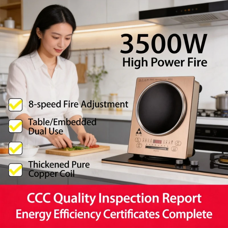 Commercial Concave Induction Cooker 3500W High Power Electric Stove for Hotel Household Hot Pot Stir Fry Cooking
Commercial Concave Induction Cooker 3500W High Power Electric Stove for Hotel Household Hot Pot Stir Fry Cooking