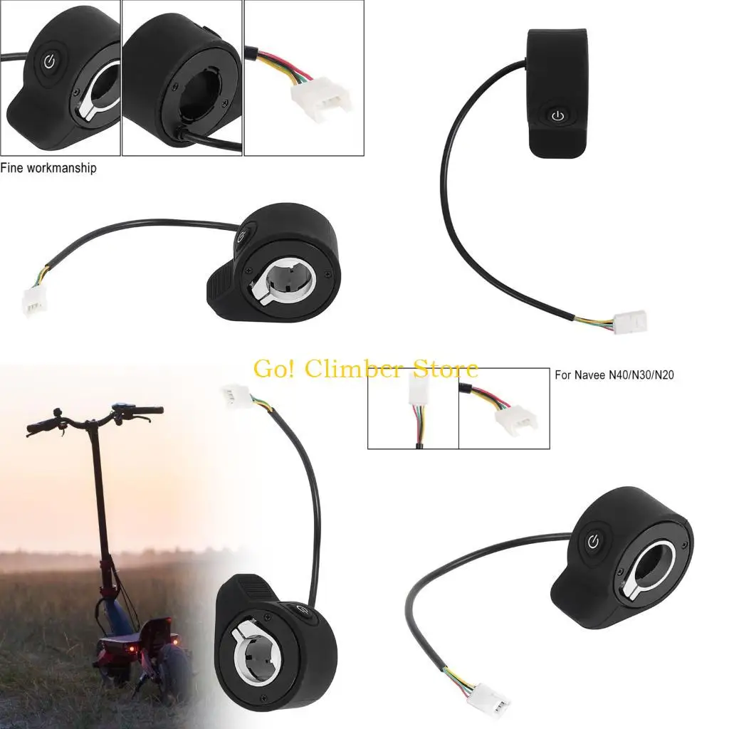 Q84C Scooter Thumb Accelerators Electric Scooter Throttle Speed Control Finger Throttle for N40/N30/N20 Scooter Accelerators
Q84C Scooter Thumb Accelerators Electric Scooter Throttle Speed Control Finger Throttle for N40/N30/N20 Scooter Accelerators
