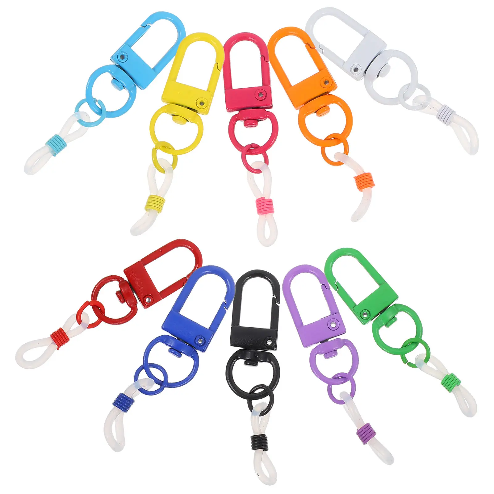 10Pcs Stylish Pen Holder Silicone Construction Lobster Clasp Easy Attach to Badge Reel Lanyard Keychain Nurse Portable Accessory
10Pcs Stylish Pen Holder Silicone Construction Lobster Clasp Easy Attach to Badge Reel Lanyard Keychain Nurse Portable Accessory