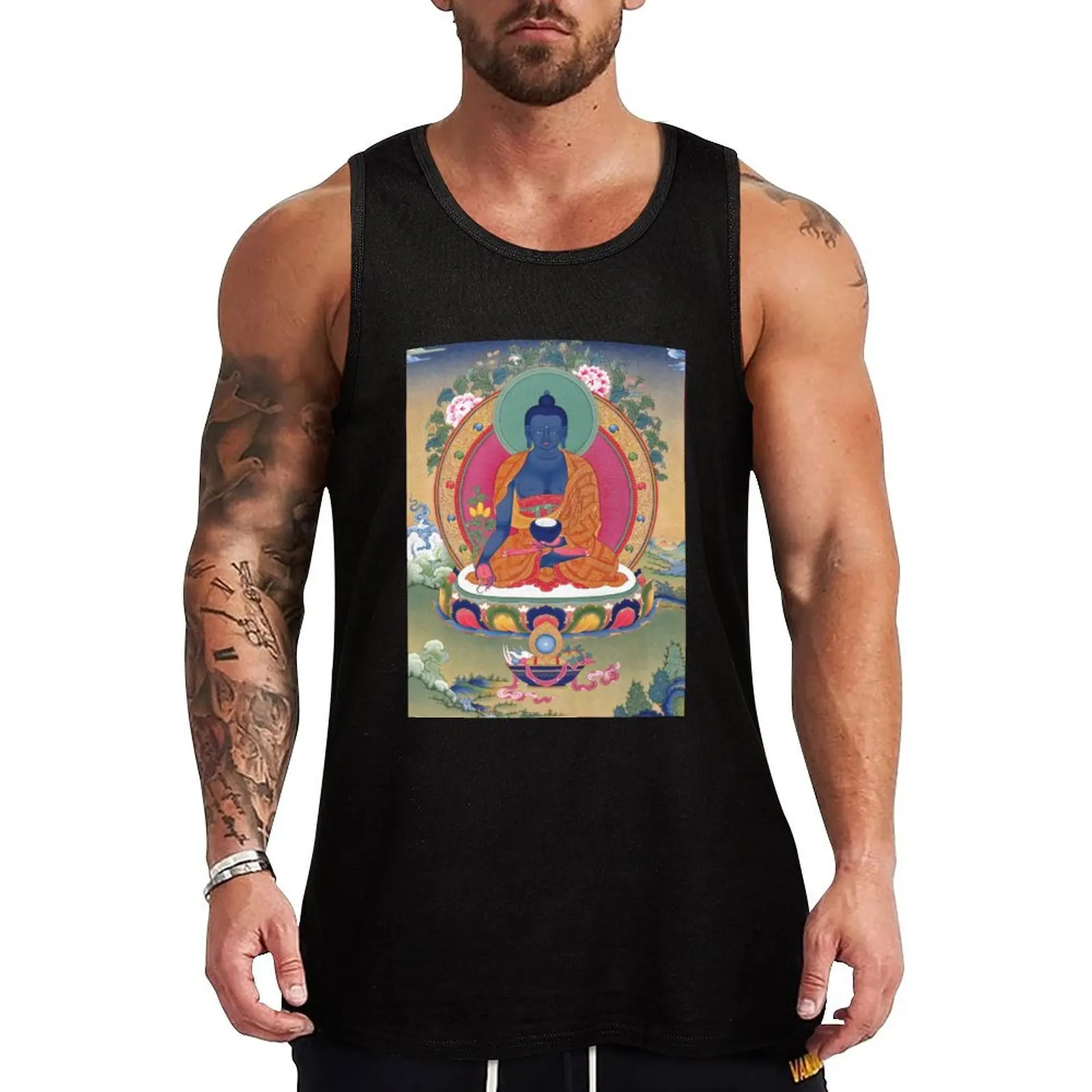 The Medicine Buddha and the Power of Healing Tank Top Athletic Muscle Tank Top Workout Sleeveless Training
The Medicine Buddha and the Power of Healing Tank Top Athletic Muscle Tank Top Workout Sleeveless Training