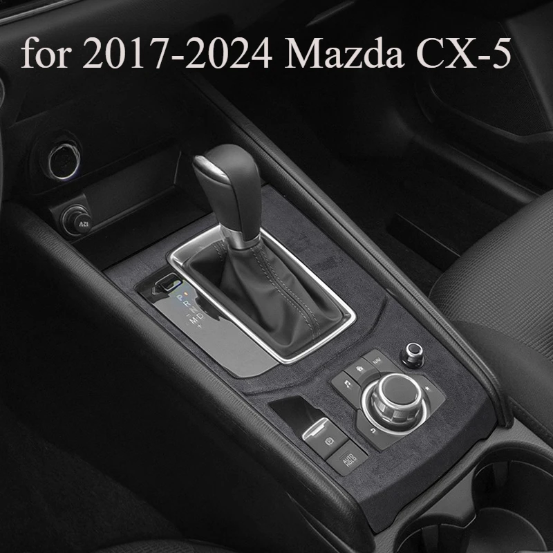 Suede Gear Shift Panel Cover Trim for 2017-2024 Mazda CX-5 | Premium Interior Upgrade
Suede Gear Shift Panel Cover Trim for 2017-2024 Mazda CX-5 | Premium Interior Upgrade