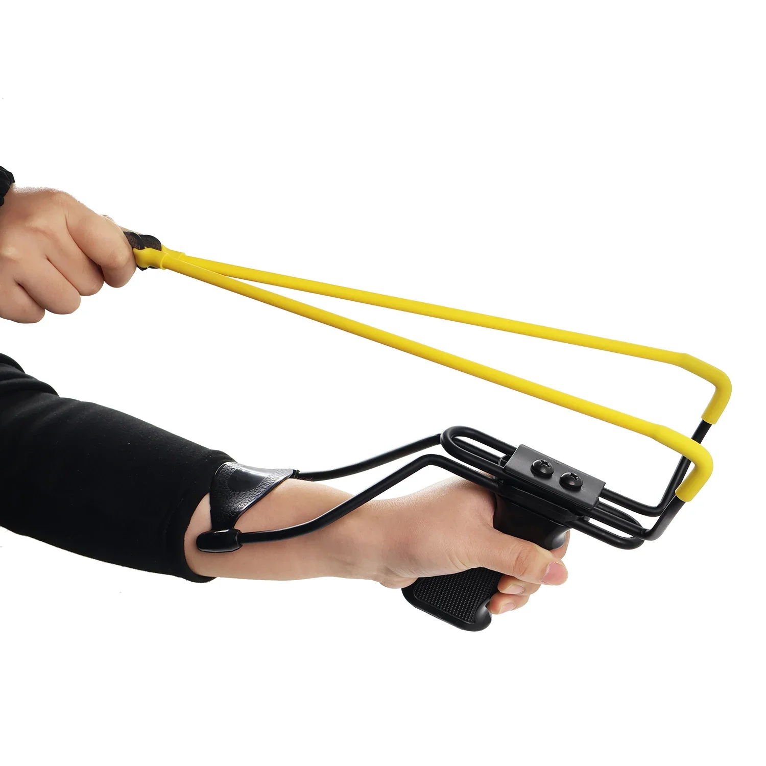 High Quality Strong High Elastic 4080 Rubber Band Slingshot Handheld Wrist Support Hunting Shooting Slingshot Professional Sling
High Quality Strong High Elastic 4080 Rubber Band Slingshot Handheld Wrist Support Hunting Shooting Slingshot Professional Sling