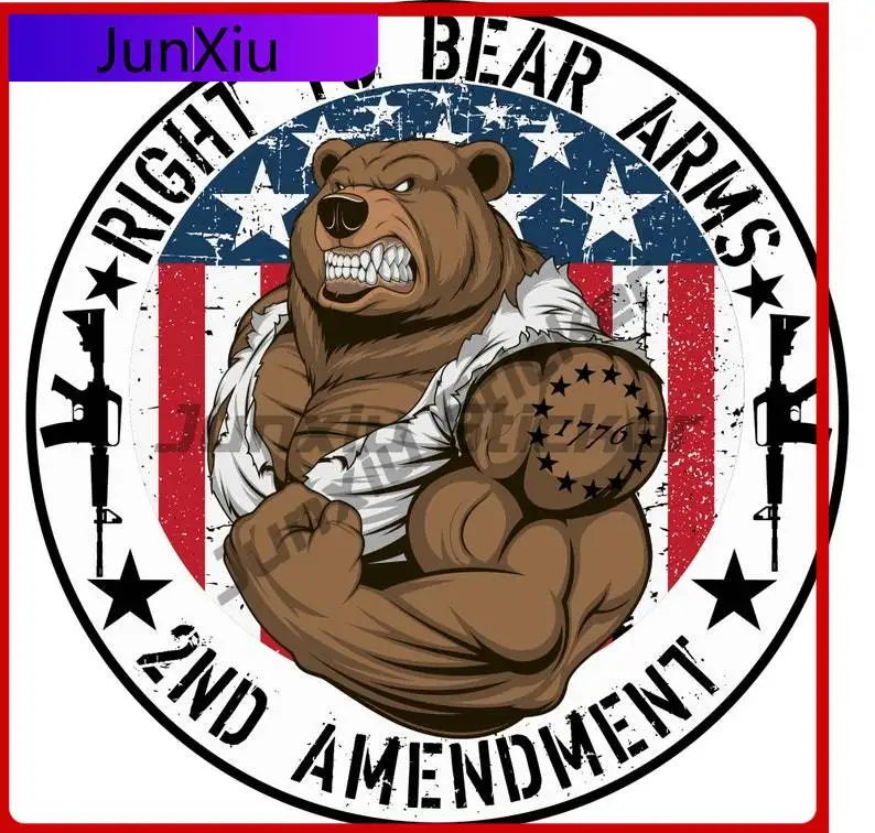 2nd Amendment Right To Strong Bear Arms 2a Decal Patriot Sticker Waterproofing Decal Accessories Phone Trunk Windshield Bumper
2nd Amendment Right To Strong Bear Arms 2a Decal Patriot Sticker Waterproofing Decal Accessories Phone Trunk Windshield Bumper