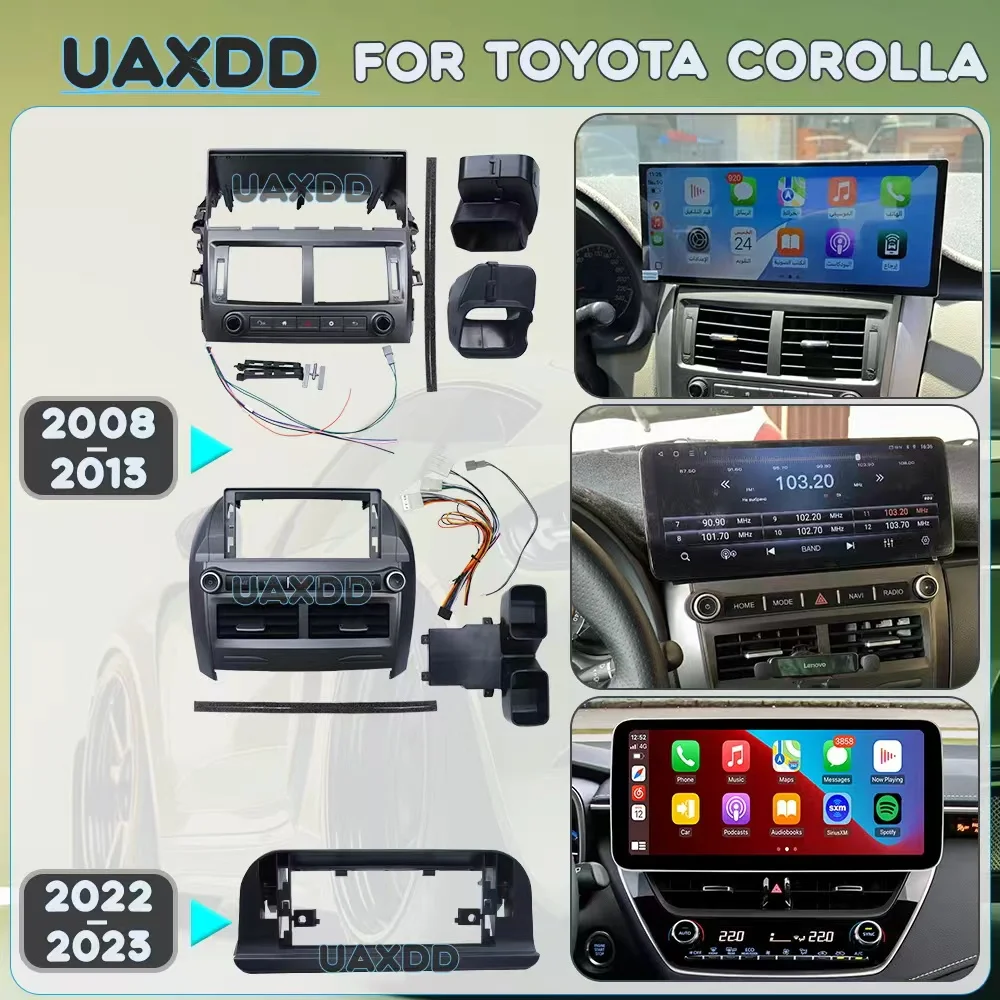 Автомобильный DVD MP5-плеер с Android, мультимедийный комплект для приборной панели, для TOYOTA COROLLA 2008-2013, 2019-2022, 12.3 дюйма, 10.25 дюйма
Автомобильный DVD MP5-плеер с Android, мультимедийный комплект для приборной панели, для TOYOTA COROLLA 2008-2013, 2019-2022, 12.3 дюйма, 10.25 дюйма