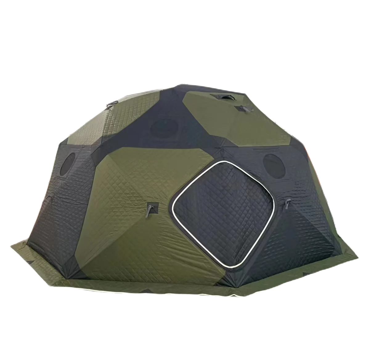 Outdoor Hiking Insulated Octagon Ice Fishing Dome Tent Spherical Winter Camping Multi-person Warm Pop-up Hot Sauna Tent
Outdoor Hiking Insulated Octagon Ice Fishing Dome Tent Spherical Winter Camping Multi-person Warm Pop-up Hot Sauna Tent