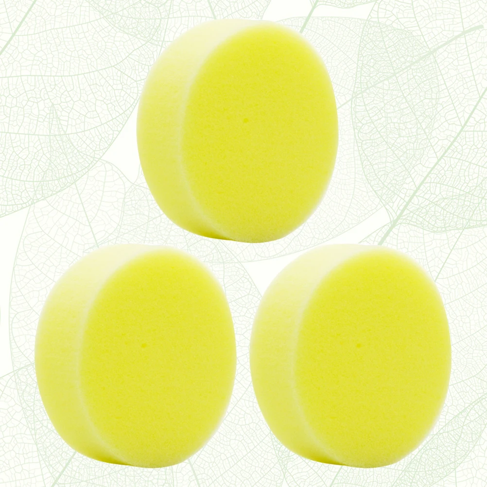 3Pcs Cleaning Sponge Long-Lasting Waxing Sponge Pads Multipurpose for Polish Dust Stain Removal Wash Tool Yellow
3Pcs Cleaning Sponge Long-Lasting Waxing Sponge Pads Multipurpose for Polish Dust Stain Removal Wash Tool Yellow