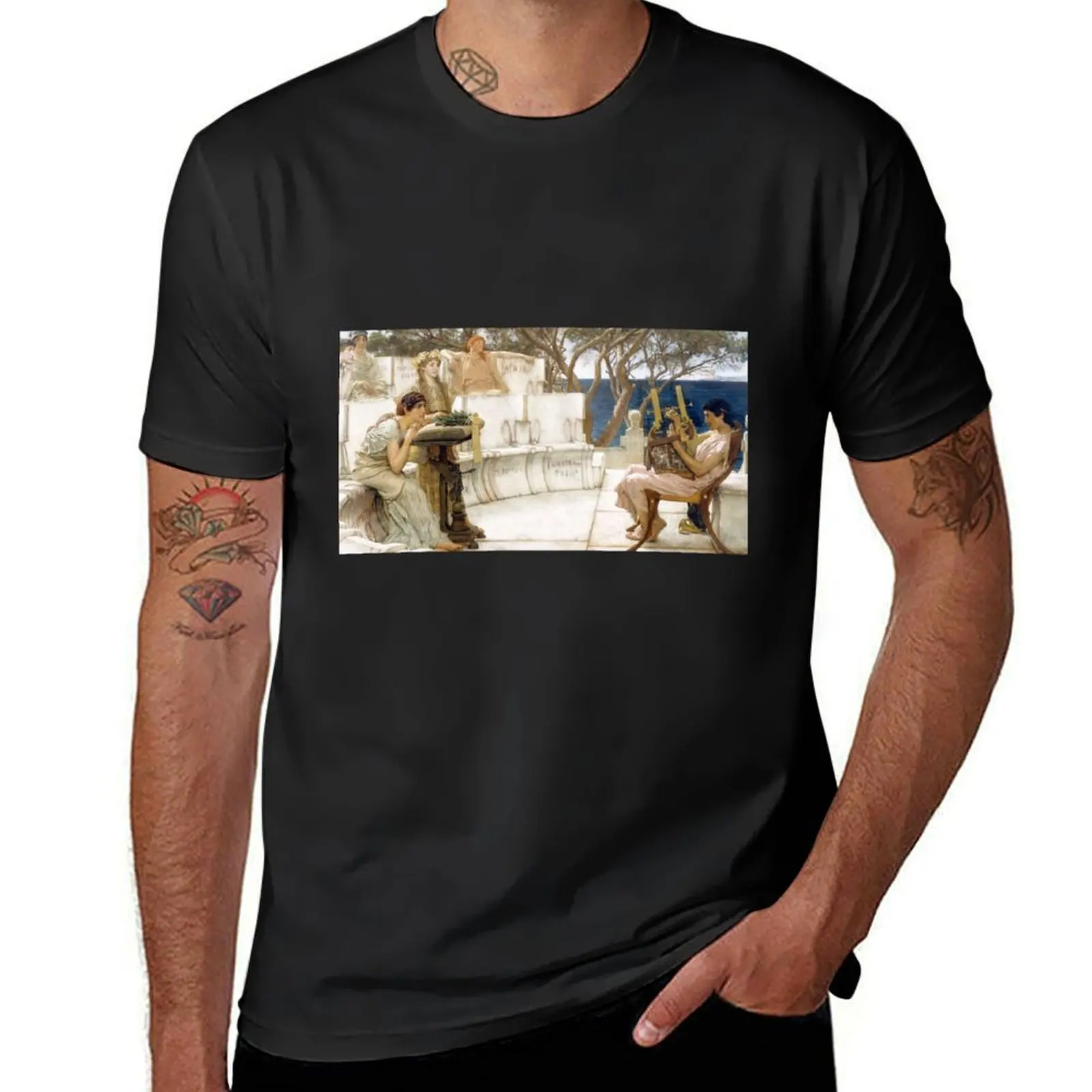 Sappho and Alcaeus, by Laurence Alma Tadema. HIGH DEFINITION T-Shirt sweat plus size tops men clothings
Sappho and Alcaeus, by Laurence Alma Tadema. HIGH DEFINITION T-Shirt sweat plus size tops men clothings