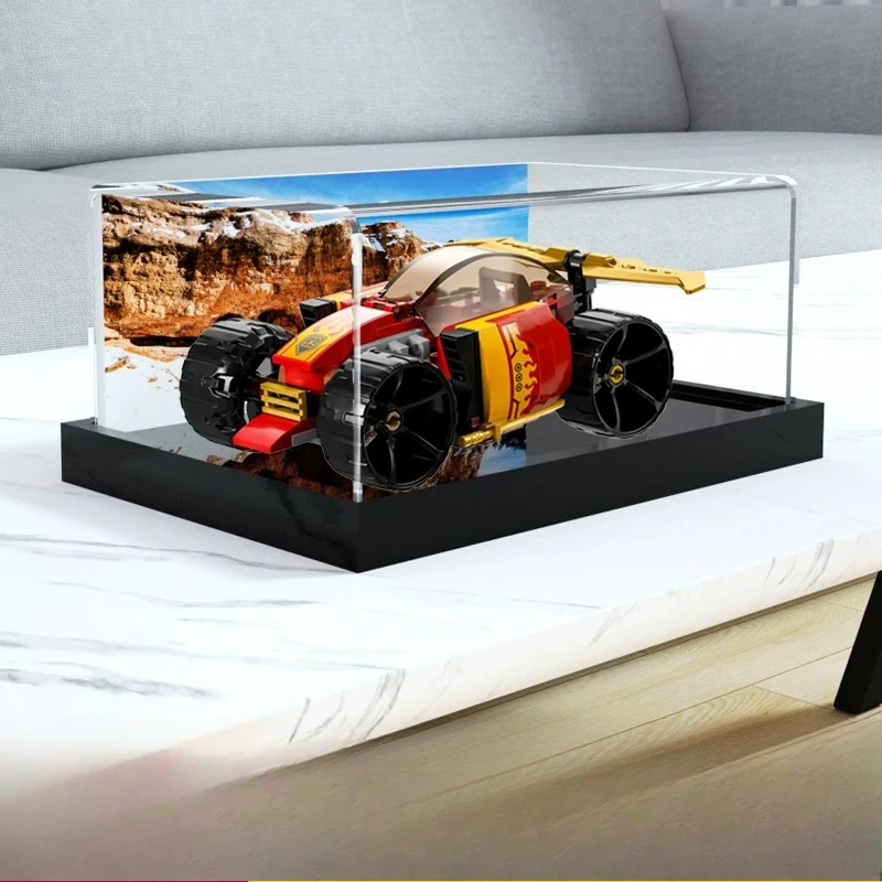 Acrylic display case suitable for Lego 71780 Kai's Ninja Race Car EVO for assembly and display
Acrylic display case suitable for Lego 71780 Kai's Ninja Race Car EVO for assembly and display