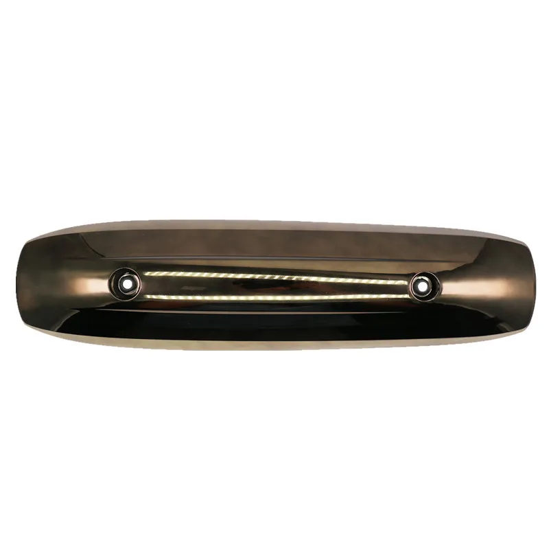 #558B Motorcycle Exhaust Pipe Cover Cowl Protector Heat Shield Guard B (Bronze)
#558B Motorcycle Exhaust Pipe Cover Cowl Protector Heat Shield Guard B (Bronze)