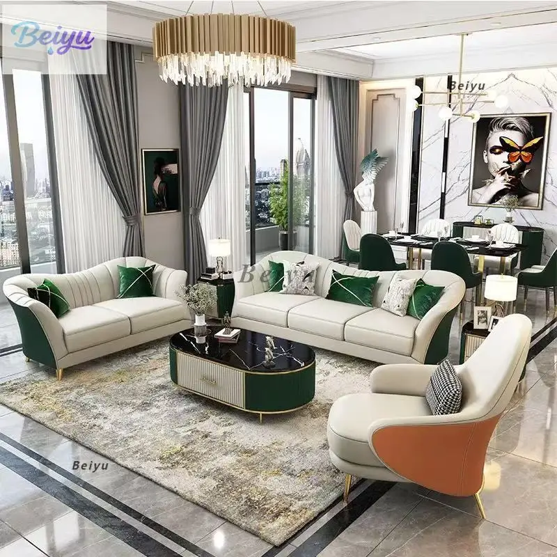 Постмодернистский американский простой кожаный диван для маленькой квартиры, скандинавский свет, роскошный интернет-знаменитости, ins 123, комбинированный кожаный диван
Постмодернистский американский простой кожаный диван для маленькой квартиры, скандинавский свет, роскошный интернет-знаменитости, ins 123, комбинированный кожаный диван