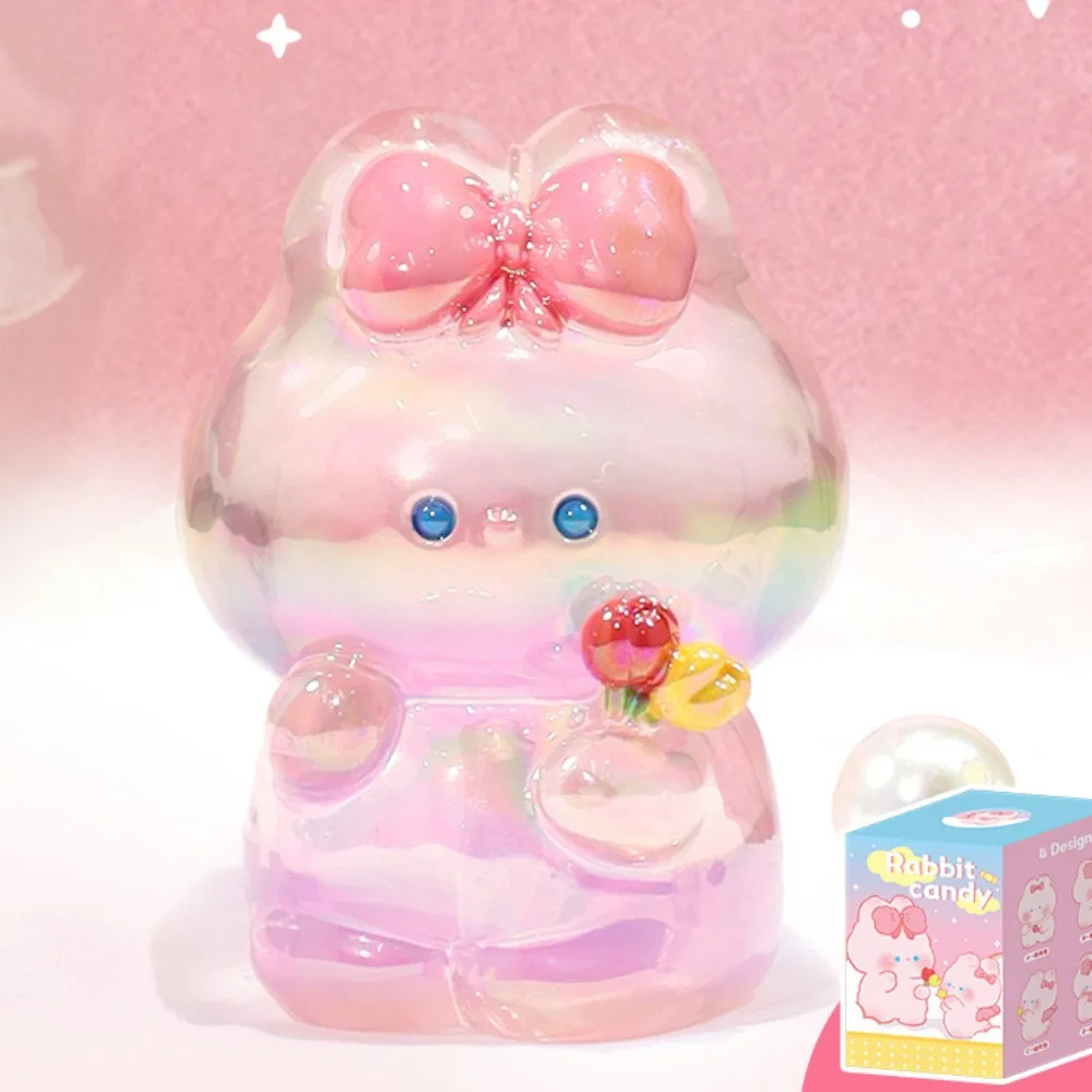 Laser Transparent Gradient Rabbit Dolls Statue Crafts Pink Rabbit Mini Ornaments 3D Kawaii Cartoon Model Toy Couple Gifts
Laser Transparent Gradient Rabbit Dolls Statue Crafts Pink Rabbit Mini Ornaments 3D Kawaii Cartoon Model Toy Couple Gifts