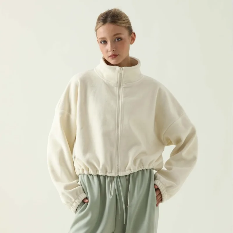 Sean Tsing® Winter Cashmere Thick Sports Coat Women'S Fleece Stand Collar Loose Hoodie Outdoor Trainning Fitness Casual Jackets
Sean Tsing® Winter Cashmere Thick Sports Coat Women'S Fleece Stand Collar Loose Hoodie Outdoor Trainning Fitness Casual Jackets