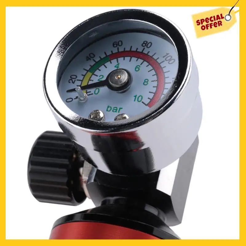 Air Paint Sprayer 1/4Inch NPT Inlet And Outlet Air Pressure Regulator,For Air Tools
Air Paint Sprayer 1/4Inch NPT Inlet And Outlet Air Pressure Regulator,For Air Tools