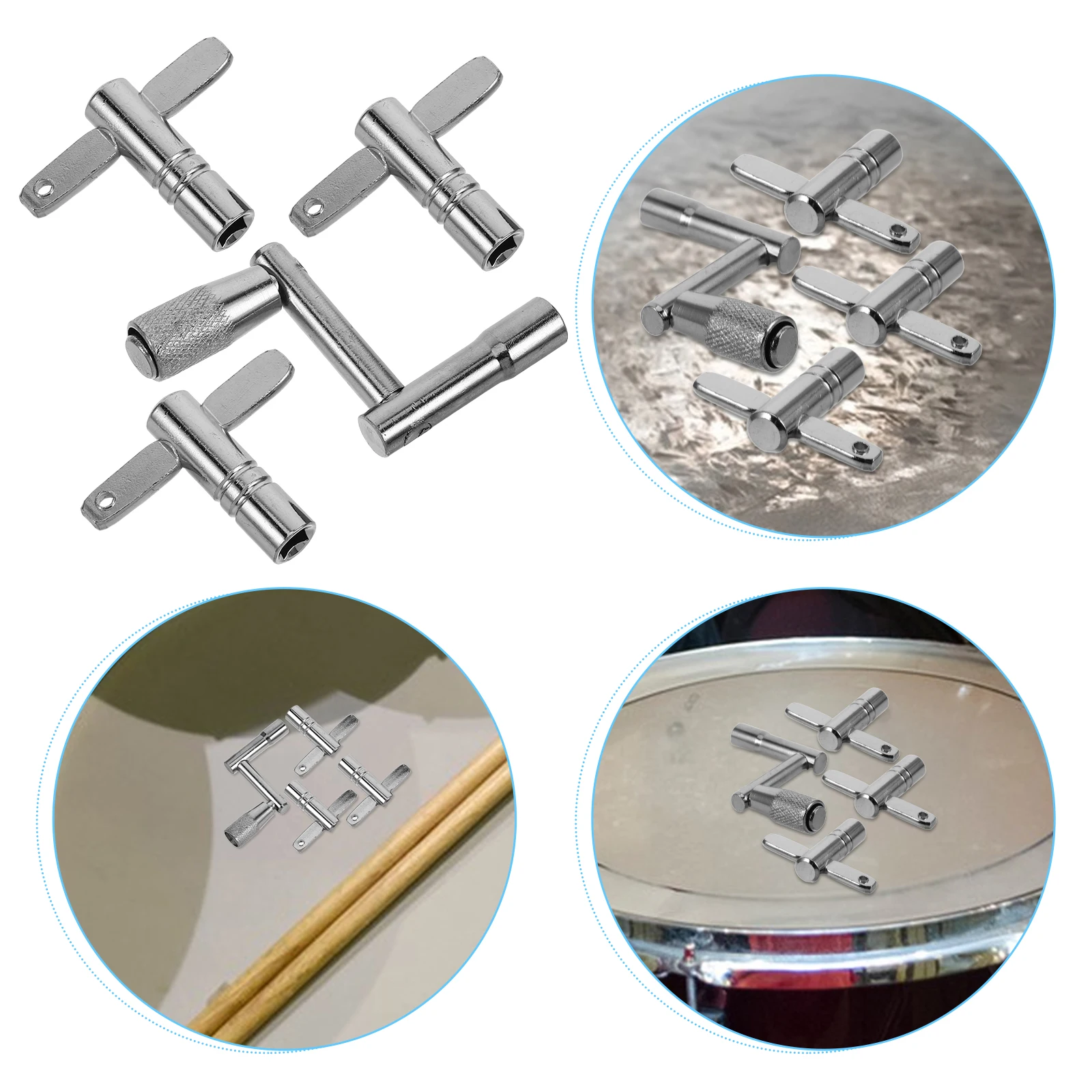 Key Tuning Accessory tool Supplies Keys for Drums Bit Part Percussion Adjustable Tone Compact Portable Drum Accessories
Key Tuning Accessory tool Supplies Keys for Drums Bit Part Percussion Adjustable Tone Compact Portable Drum Accessories