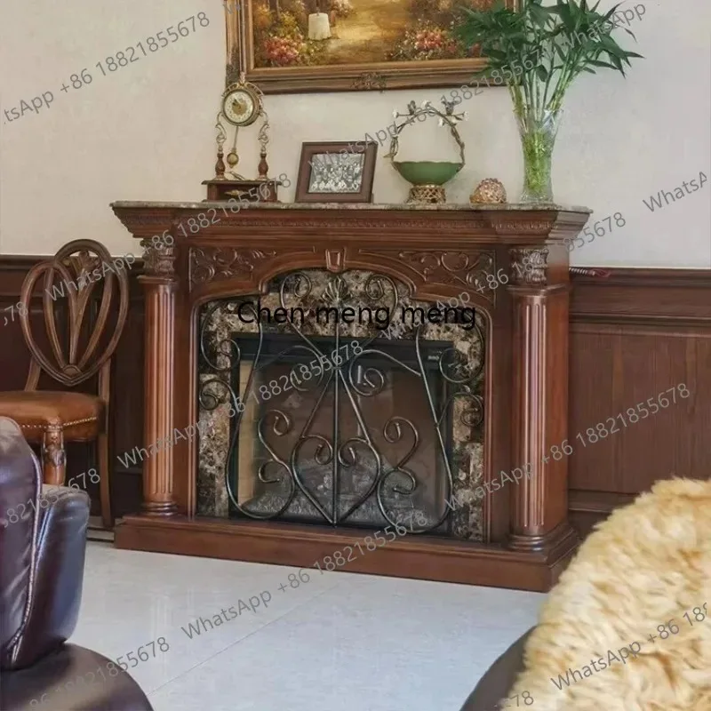 CC182 American solid wood marble fireplace cabinet corridor entrance cabinet retro, decorative heating cabinet
CC182 American solid wood marble fireplace cabinet corridor entrance cabinet retro, decorative heating cabinet