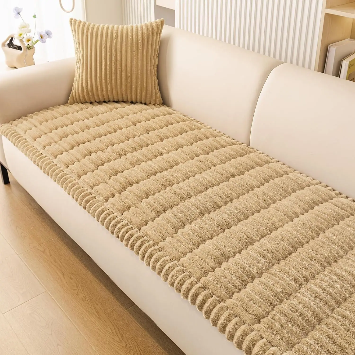 Моющийся нескользящий чехол для дивана с 3 подушками, толстый мягкий защитный чехол цвета кэмел (27,6x70,9 дюймов)
Моющийся нескользящий чехол для дивана с 3 подушками, толстый мягкий защитный чехол цвета кэмел (27,6x70,9 дюймов)