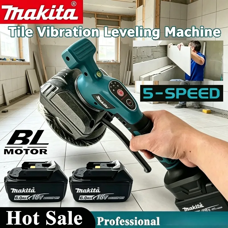 Makita Cordless Tile Laying Machine for Wall & Floor Vibration,For Makita Battery, Adjustment High Capacity Home Decoration Tool
Makita Cordless Tile Laying Machine for Wall & Floor Vibration,For Makita Battery, Adjustment High Capacity Home Decoration Tool