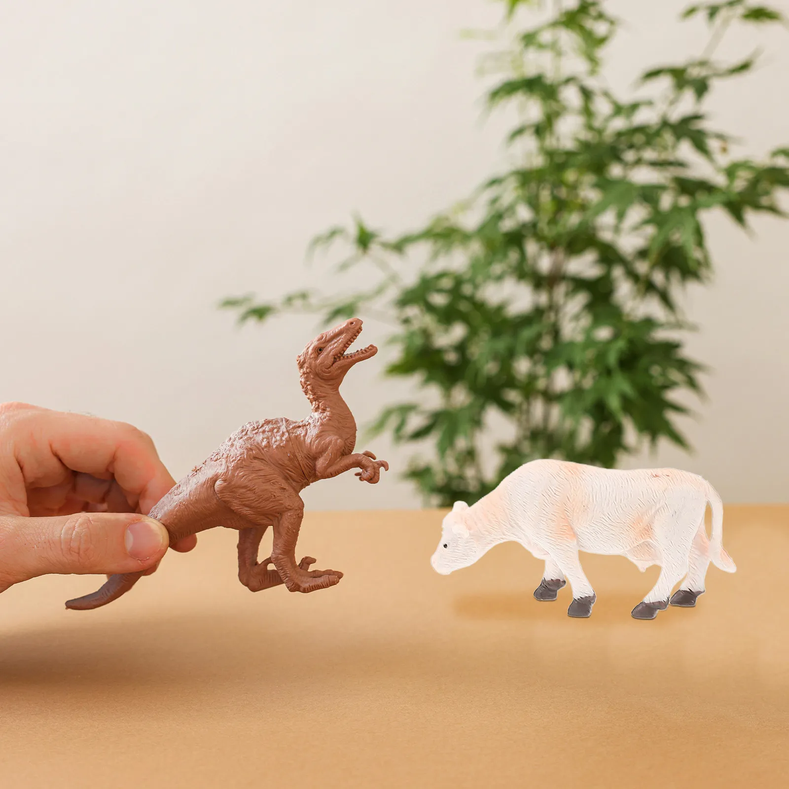 6Pcs Lovely Cattle Decoration Set Realistic Texture Plastic Mini Animal Statue for Garden Yard Table Desk Moss Scene Farmhouse
6Pcs Lovely Cattle Decoration Set Realistic Texture Plastic Mini Animal Statue for Garden Yard Table Desk Moss Scene Farmhouse