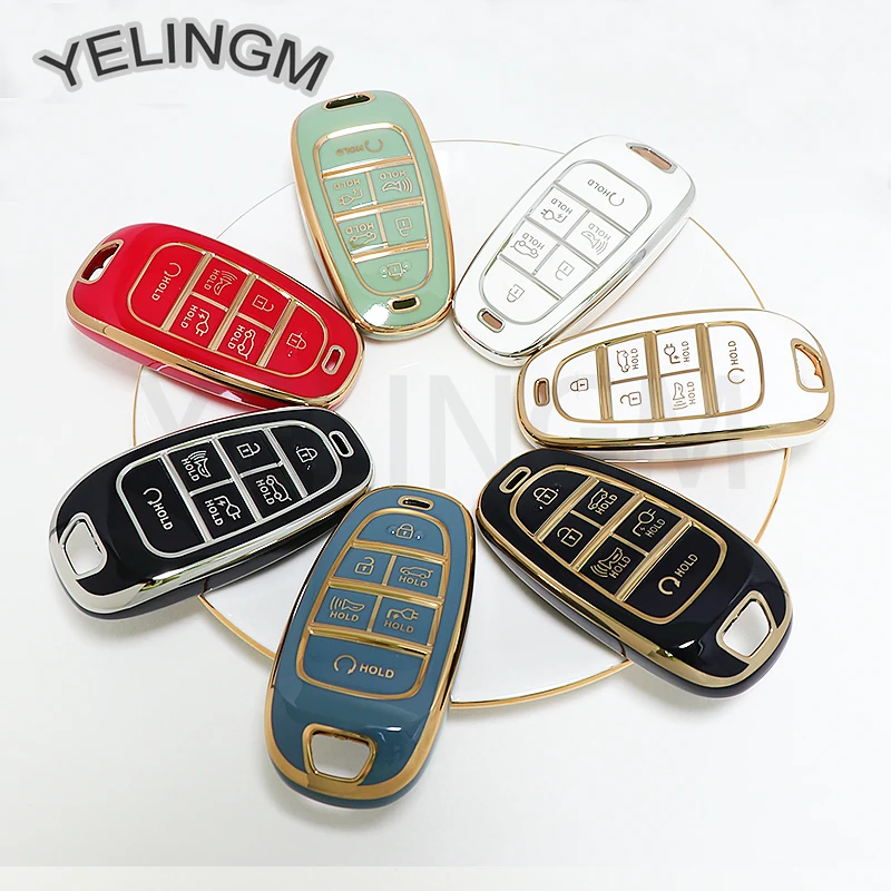 6 Buttons Car Key Case Cover for Hyundai Ioniq 5 Solaris Sonata Hybrid NEXO NX4 New Grand Santa Fe Tucson 2020 2021 Keychain
6 Buttons Car Key Case Cover for Hyundai Ioniq 5 Solaris Sonata Hybrid NEXO NX4 New Grand Santa Fe Tucson 2020 2021 Keychain