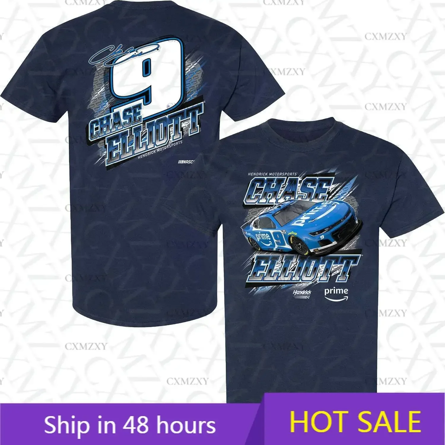 Chase Elliott Amazon Prime Pit Road 2-Spot T-Shirt
Chase Elliott Amazon Prime Pit Road 2-Spot T-Shirt