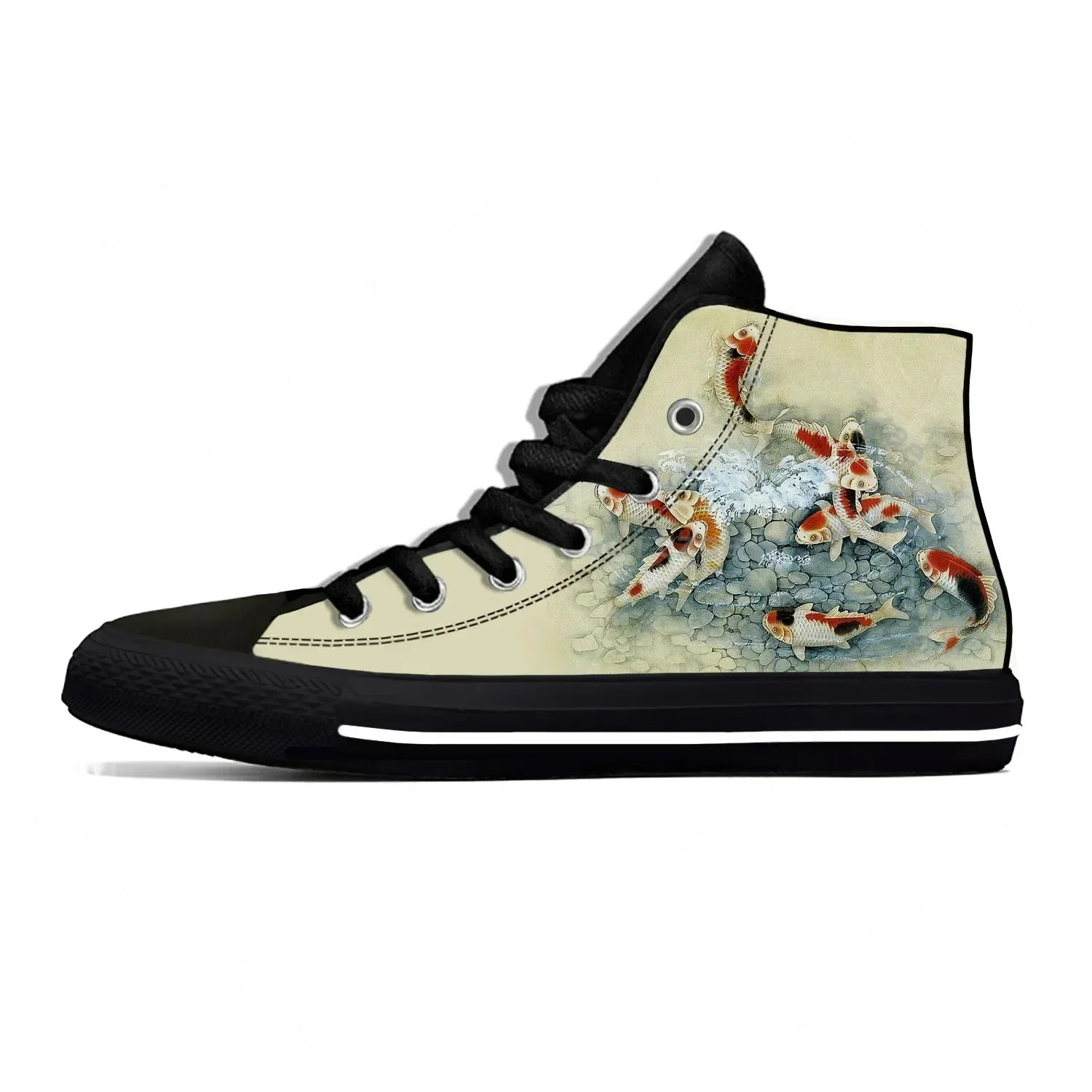 Summer Cool Hot Anime Manga Cartoon Koi Fish Funny Carp Casual Shoes Men Women Latest Sneakers Classic High Top Board Shoes
Summer Cool Hot Anime Manga Cartoon Koi Fish Funny Carp Casual Shoes Men Women Latest Sneakers Classic High Top Board Shoes