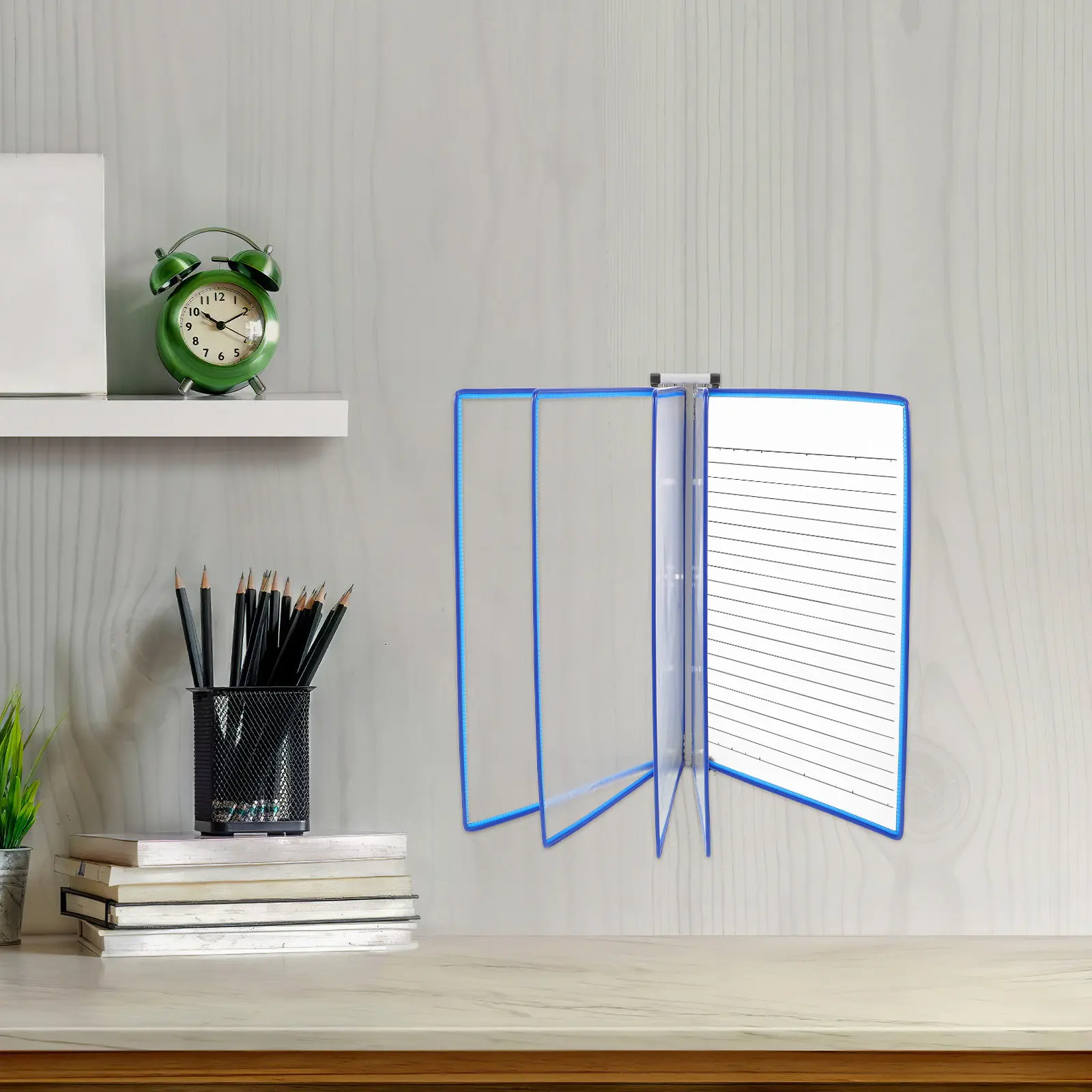 Wall Mounted Document Display Rack 5 Easy Access Panels Office Binder Organizer Document Protection Reference System
Wall Mounted Document Display Rack 5 Easy Access Panels Office Binder Organizer Document Protection Reference System