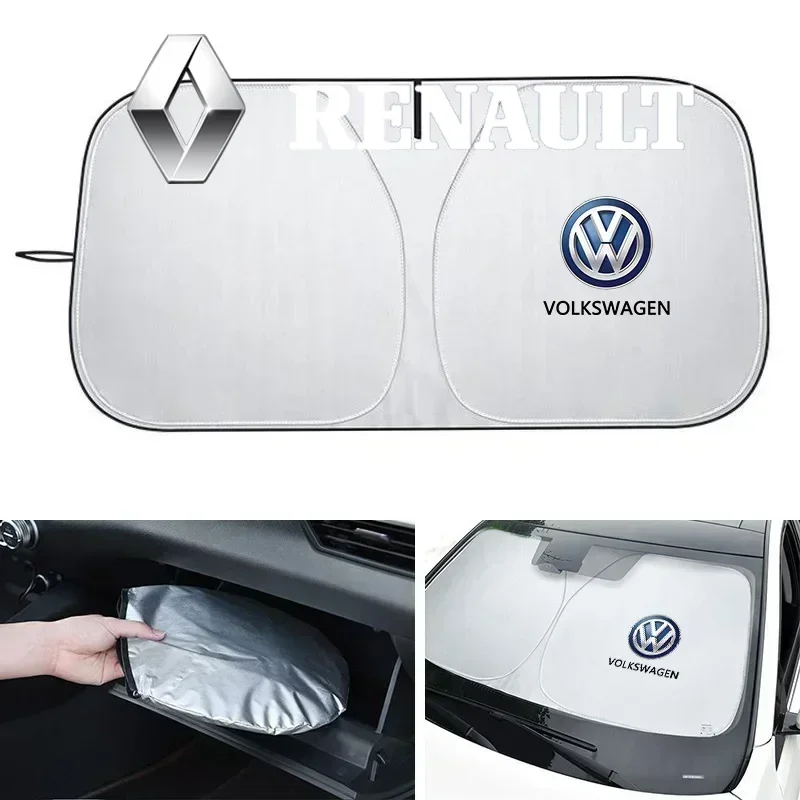 Car Windshield Sun Shade Visor UV Protection Shield For VW Volkswagen GTI Polo Golf Passat Tiguan Arteon Touareg Taigo Caddy
Car Windshield Sun Shade Visor UV Protection Shield For VW Volkswagen GTI Polo Golf Passat Tiguan Arteon Touareg Taigo Caddy