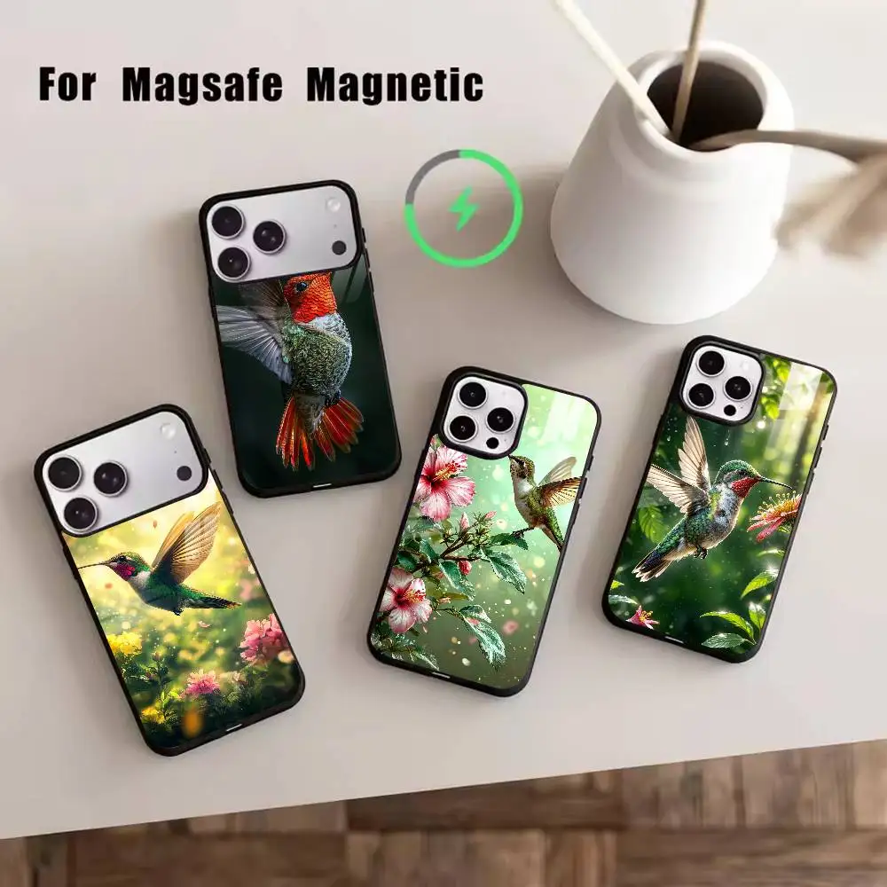 Colorful Bird H-Humming Phone Case For iPhone17,16,15,14,13,12,11 Plus,Pro Magnetic For Magsafe Wireless Charging
Colorful Bird H-Humming Phone Case For iPhone17,16,15,14,13,12,11 Plus,Pro Magnetic For Magsafe Wireless Charging
