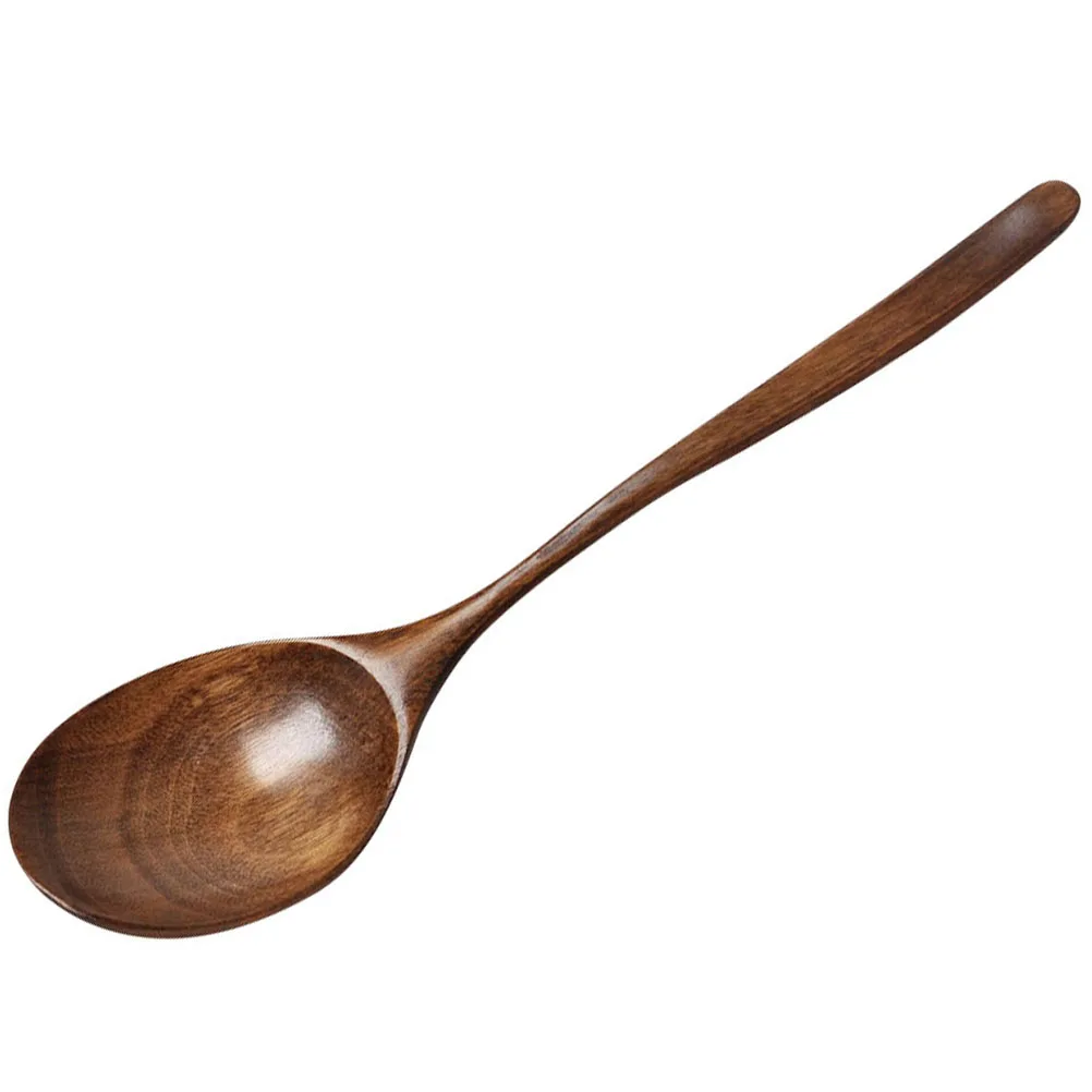 Natural Wood Serving Japanese Style Kitchen Ladle Thickened Anti-Rust Eco-Friendly Dessert Soup Spoon for Home Restaurant Use
Natural Wood Serving Japanese Style Kitchen Ladle Thickened Anti-Rust Eco-Friendly Dessert Soup Spoon for Home Restaurant Use